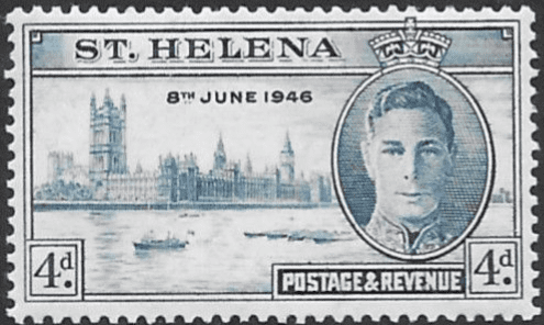 St Helena 1946 King George VI Victory SG 142 Fine Mint