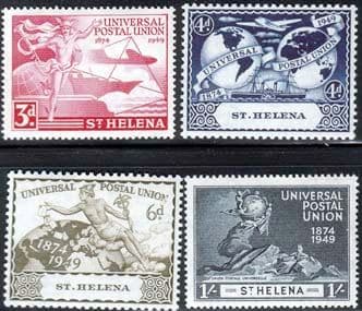 St Helena 1949 Universal Postal Union Set Fine Mint