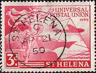 St Helena 1949 Universal Postal Union SG 145 Fine Used