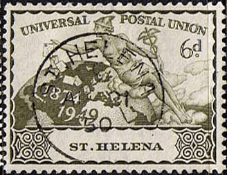 St Helena 1949 Universal Postal Union SG 147 Fine Used
