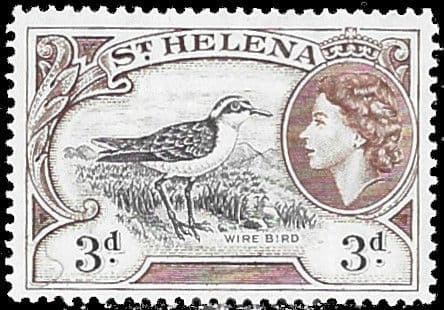 St Helena 1953 Wire Bird SG 158 Fine Mint