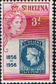 St Helena 1956 First Postage Stamp SG 166 Fine Mint