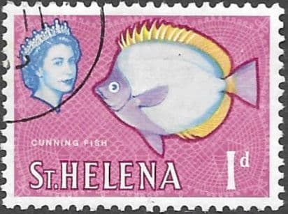 St Helena 1961 Cunning Fish SG 176 Fine Used