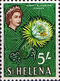 St Helena 1961 Plant Night-blooming Cereus SG 187 Fine Mint