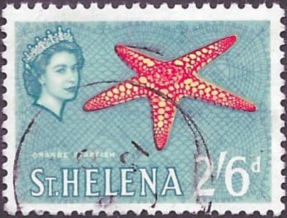 St Helena 1961 Starfish SG 186 Fine Used
