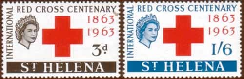 St Helena 1963 Red Cross Centenary Set Fine Mint