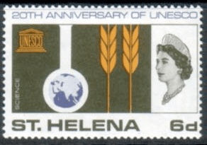 St Helena 1966 UNESCO SG 210 Fine Mint