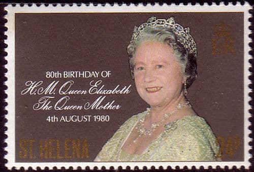 St Helena 1980 Mothers 80th Birthday Fine Mint