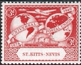 St Kitts - Nevis 1949 Universal Postal Union SG 83 Fine Mint
