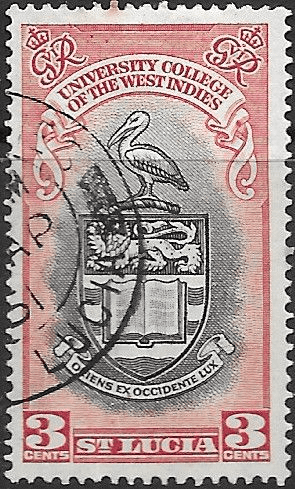 St Lucia 1951 British West Indies University College SG 164 Fine Used