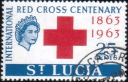 St Lucia 1963 Red Cross Centenary SG 196 Fine Used