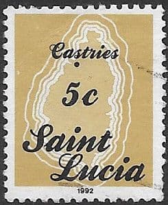 St Lucia 1987 Statehood Imp.1992 SG 924B Fine Used