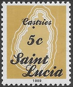 St Lucia 1987 Statehood SG 924B Fine Mint