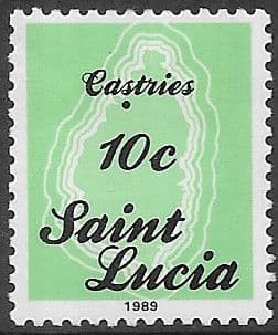 St Lucia 1987 Statehood SG 925B Fine Mint