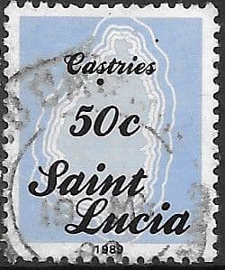 St Lucia 1987 Statehood SG 927B Fine Used