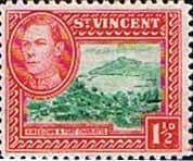 St Vincent 1938 King George VI SG 151 Fine Mint