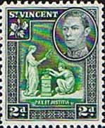 St Vincent 1938 King George VI SG 152 Fine Mint