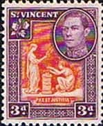 St Vincent 1938 King George VI SG 154 Fine Mint