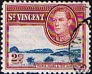 St Vincent 1949 King George VI SG 165 Fine Used