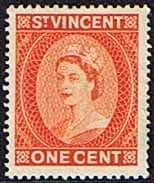 St Vincent 1955 Queen Elizabeth II SG 189 Fine Mint