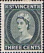 St Vincent 1955 Queen Elizabeth II SG 191 Fine Mint