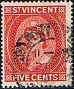 St Vincent 1955 Queen Elizabeth II SG 193 Fine Used
