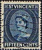St Vincent 1955 Queen Elizabeth II SG 195 Fine Used