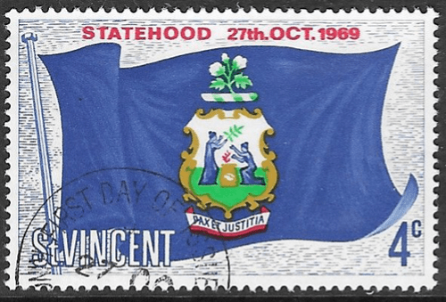 St Vincent 1969 Statehood SG 282 Fine Used