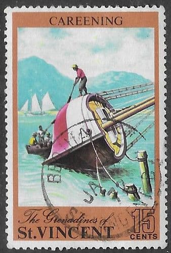 St Vincent 1971 The Grenadines of St Vincent SG 333 Fine Used