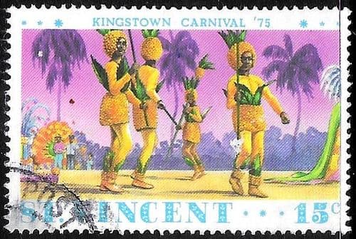 St Vincent 1975 Kingston Carnival SG 416 Dancers Fine Used