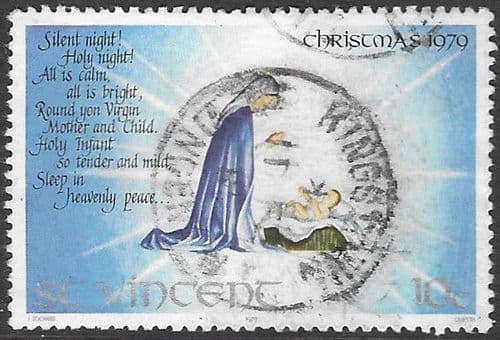 St Vincent 1979 Christmas SG 621 Fine Used