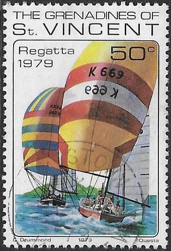St Vincent Grenadines 1979 National Regatta SG 147 Fine Used