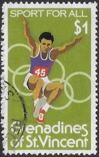St Vincent Grenadines 1980 Sport for All SG 173 Fine Used