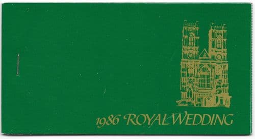 St Vincent Grenadines 1986 Royal Wedding Booklet 1 Fine Mint
