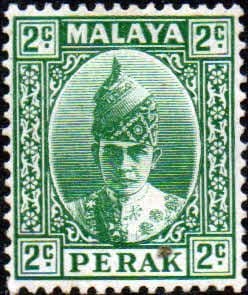 State of Perak 1938 Sultan Iskandar SG 104 Fine Mint