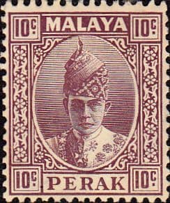 State of Perak 1938 Sultan Iskandar SG 112 Fine Mint