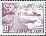State of Perak 1949 Universal Postal Union SG 124 Fine Mint