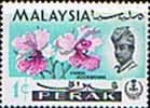 State of Perak 1965 Flowers Orchids SG 163 Fine Mint