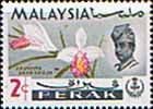 State of Perak 1965 Flowers Orchids SG 164 Fine Mint