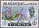 State of Perak 1965 Flowers Orchids SG 167 Fine Used