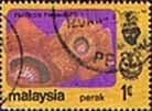 State of Perak 1979 Flowers SG 184 Fine Used