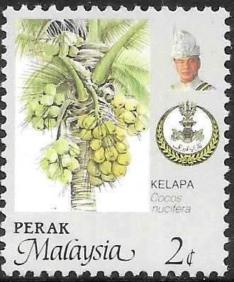 State of Perak 1986 National Products SG 199 Fine Mint