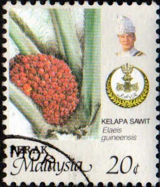 State of Perak 1986 Produce SG 203 Oil palm Fine Used