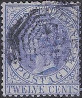 Straits Settlements 1867 Queen Victoria SG 15 Fine Used
