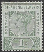 Straits Settlements 1892 Queen Victoria SG 95 Fine Mint