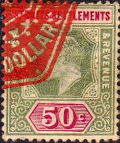 Straits Settlements 1902 King Edward VII SG 118 Fine Used