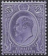 Straits Settlements 1904 King Edward VII SG 126 Fine Mint