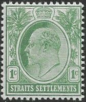 Straits Settlements 1906 SG 152 King Edward VII Fine Mint