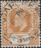 Straits Settlements 1912 King George V SG 199 Fine Used