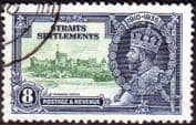 Straits Settlements 1935 SG 257 King George V Silver Jubilee Fine Used